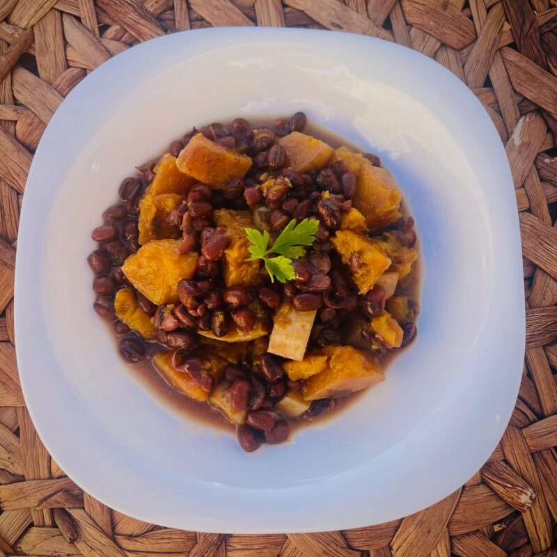 Receta-azukis-con-calabaza-y-puerros-al-mijo 2